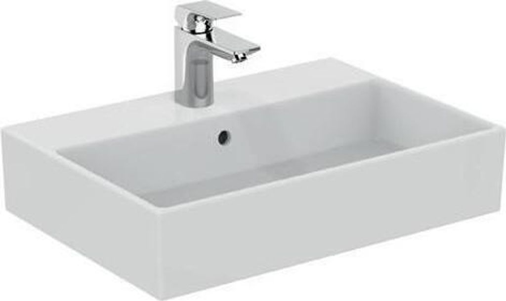 IS Waschtisch Strada, 1 Hl., m.Ül., 600x420x145mm, Weiß Produktbild 
