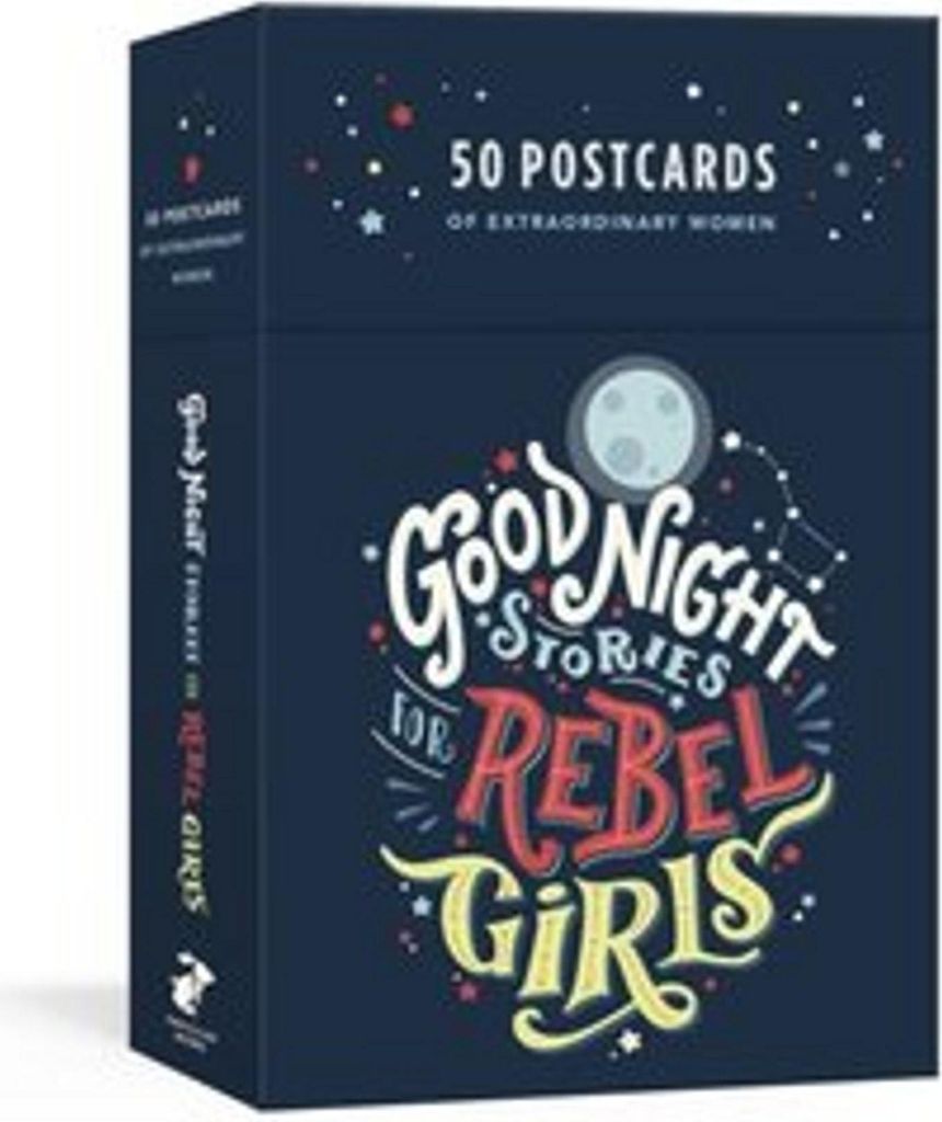 Good Night Stories for Rebel Girls: 50 Postcards