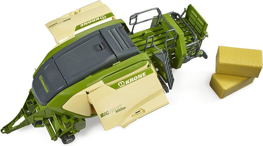 Bruder Krone Big Pack 1290 HDP VC se 2 hranatými balíky Obrázek produktu 