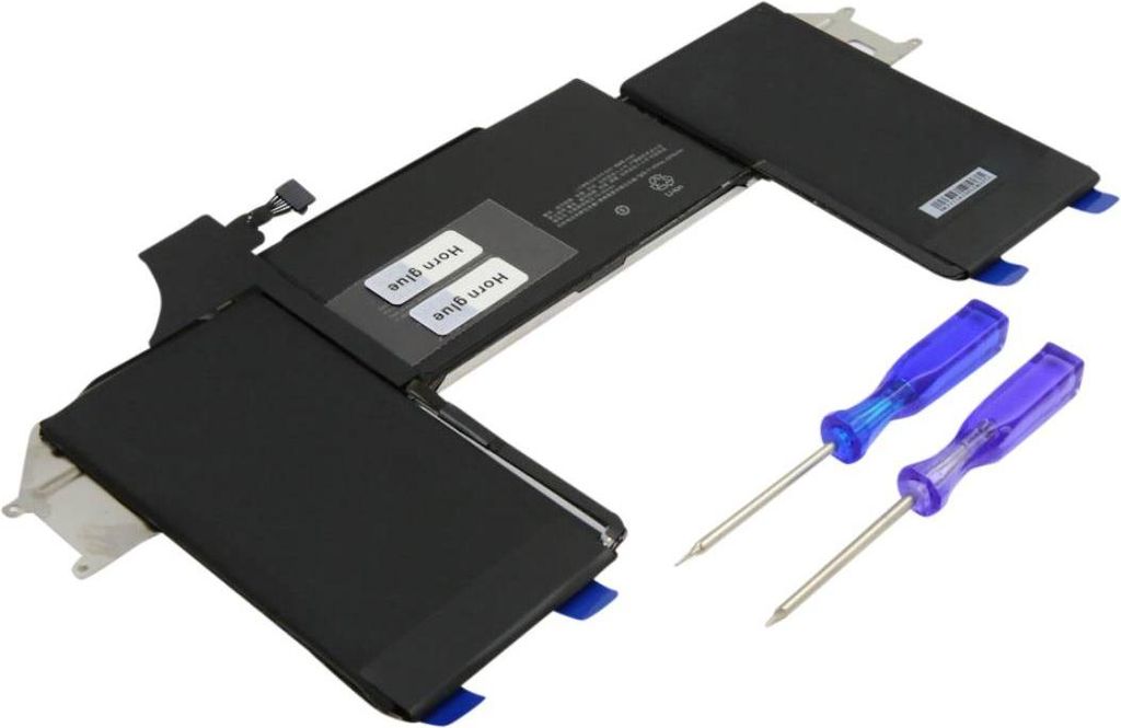Avizar, Akku für MacBook Air 13" A1932 Li-Polymer 11,4V 4379mAh, Schwarz