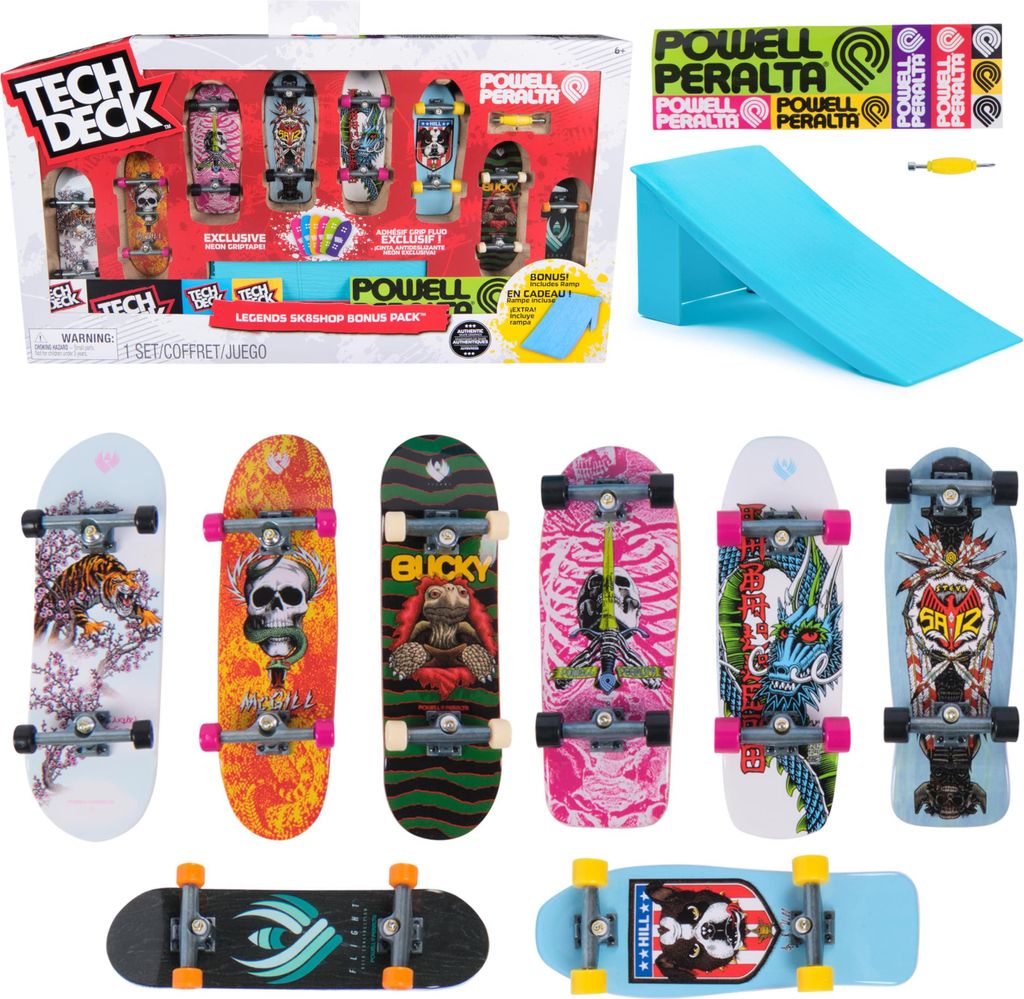Tech Deck TED VHC PwllPrlt8pSyMmSsSsScFhBlTm GML, een Productafbeelding 
