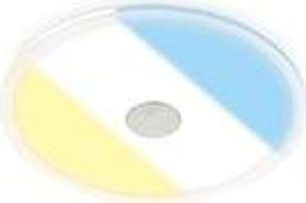 BRILONER VERRE LED Einbaustrahler Bad, IP44 Spritzwasserschutz, CTS Farbtemperaturschalter, Flaches Design, silberfarbig, 22 x 3,6 cm