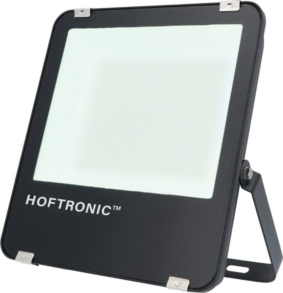 hoftronic LED Fluter 100W 16000lm 6400K IK06 IP65 Schwarz
