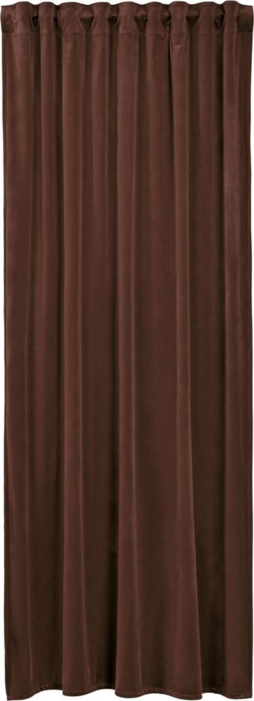 Verdeckter Schlaufenschal - Braun - Polyester - 135 x 245 cm