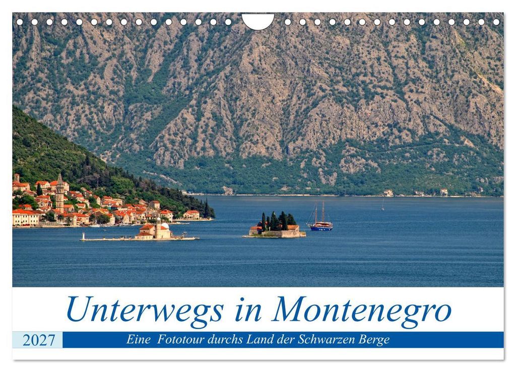Unterwegs in Monte (Wandkalender 2027 DIN A4 quer), CALVENDO Monatskalender
