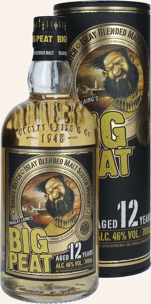 Big Peat 12 Years + Box 700ml 46% Vol.