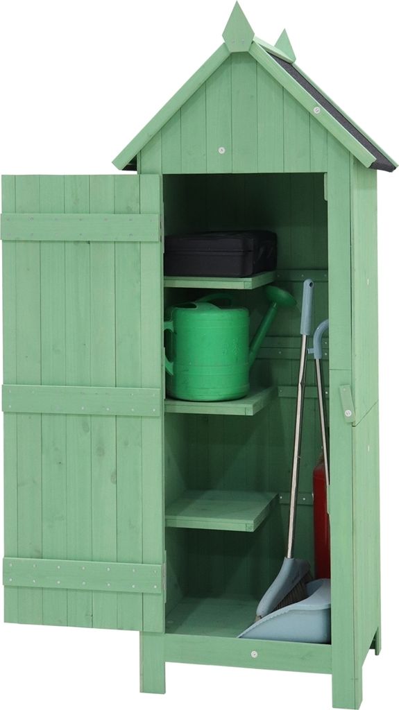 Geräteschrank Wilbur Grün Produktbild 5