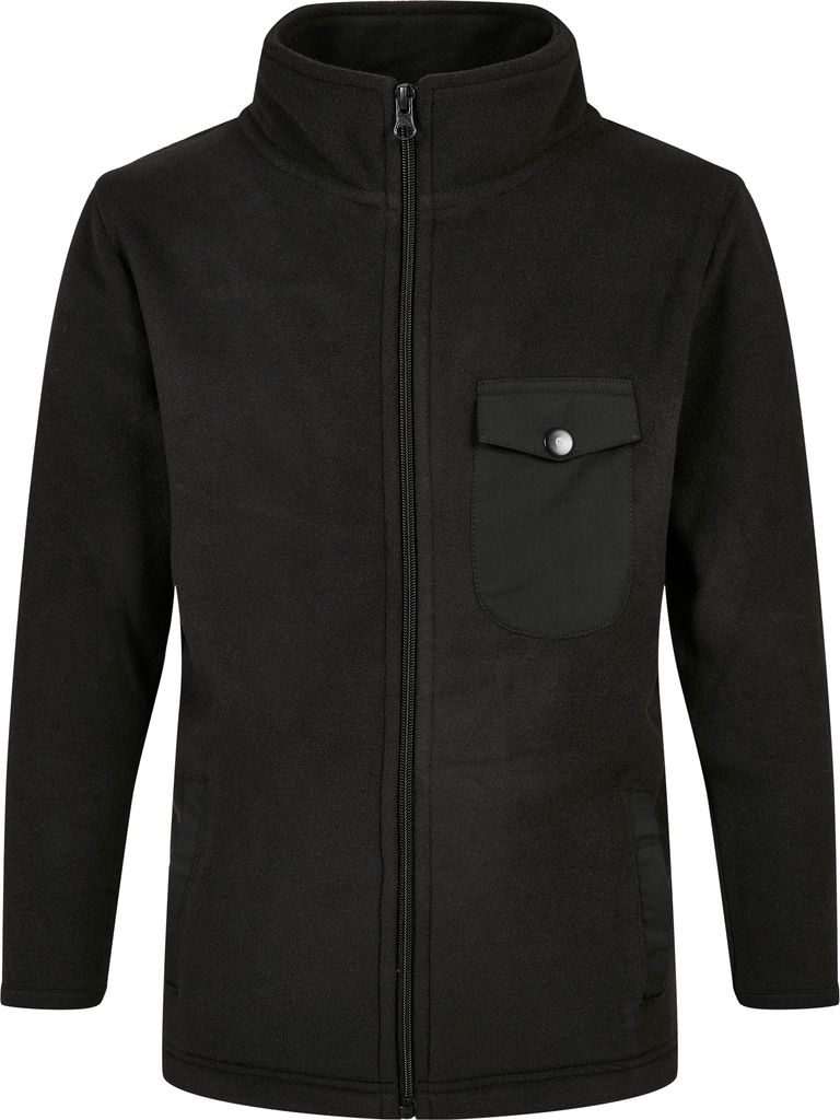 Boys Polar Fleece Track Jacket black 122/128