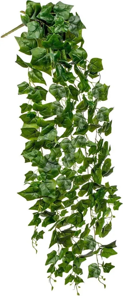 Lierre artificiel 130cm brise-vue mural sans entretien guirlande verte