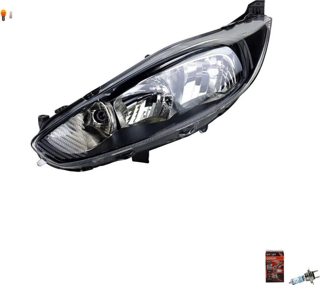 Offerta Faro Ford Fiesta 2008-17 Sinistro + Osram Laser 150% Luce