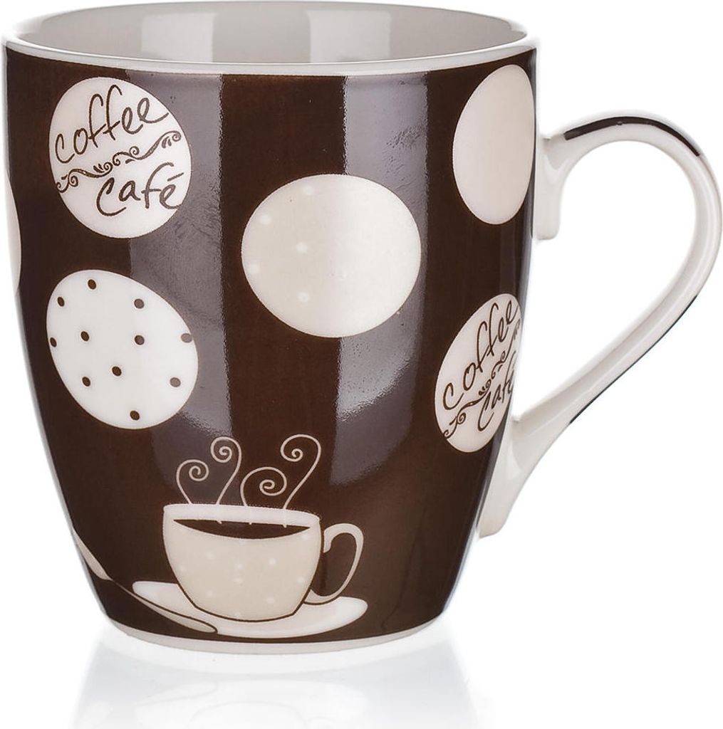 Keramik Cappuccino Tasse 240ml - Bruchfest, Elegantes Design, Perfekt für Zuhause und Café