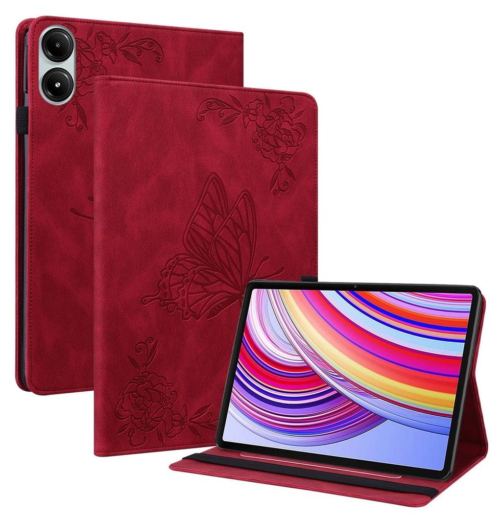 Für Xiaomi Redmi Pad Pro 12.1 Zoll Schmetterling Muster Produktbild 