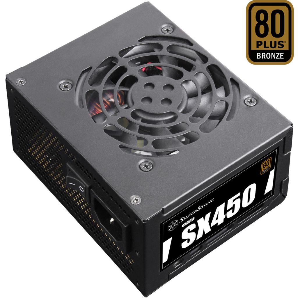 SST-SX450-B 450W (schwarz, 450 Watt)