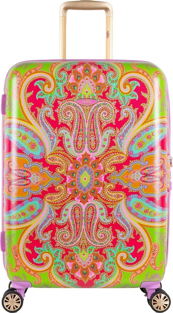 Trolley rigide Oilily Meadow 55cm - Valise colorée 4 roues multidirectionnel