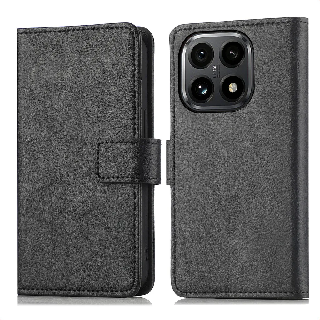 Cover Xiaomi 15T iMoshion Nero - Custodia Wallet Antiurto