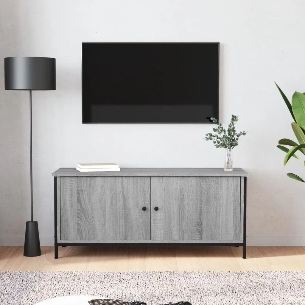 Specifiche Tecniche Mobile TV 102x35x45 cm | Legno Grigio Sonoma