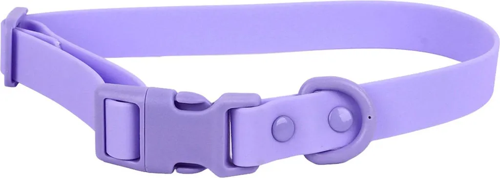 Collare Tecnico Cani PVC 31-50cm Viola | Resistenza Industriale