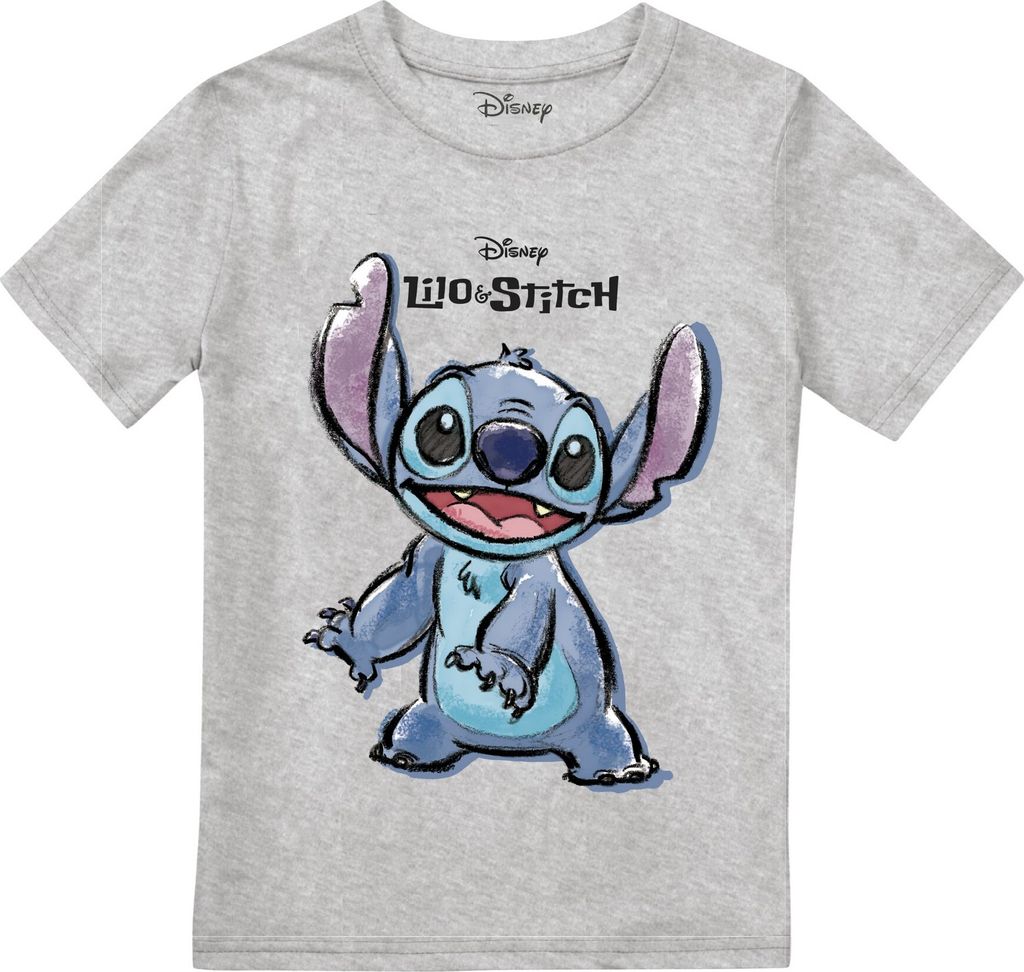 Lilo & Stitch - T-Shirt für Jungen TV2448 (152-158) (Grau meliert)