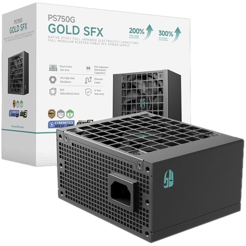 750W DeepCool PS750G SFX ATX 3.1 80 Plus Gold