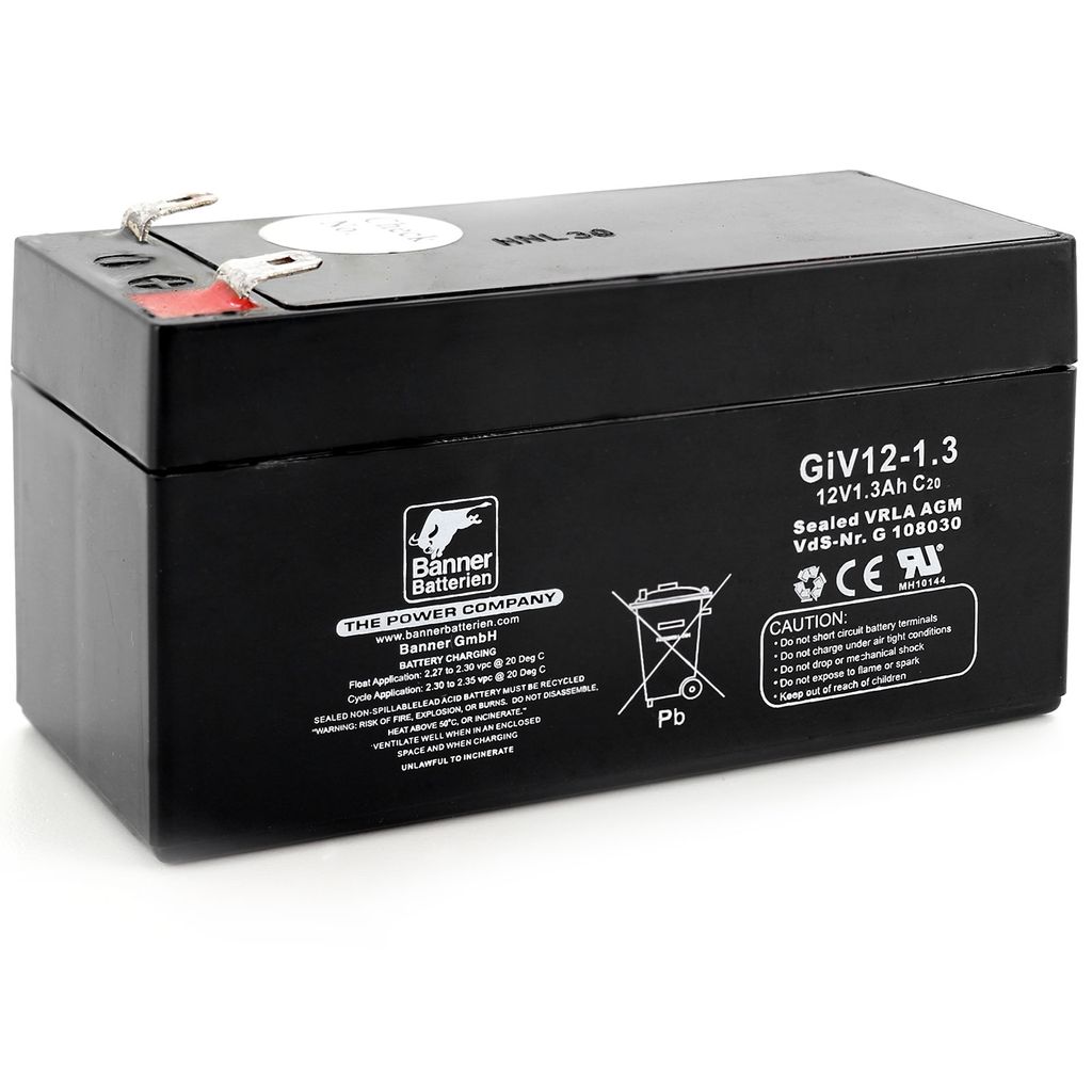 Batterie Stand by Bull 12 Volt 1,2 Ah GIV 12-1.2