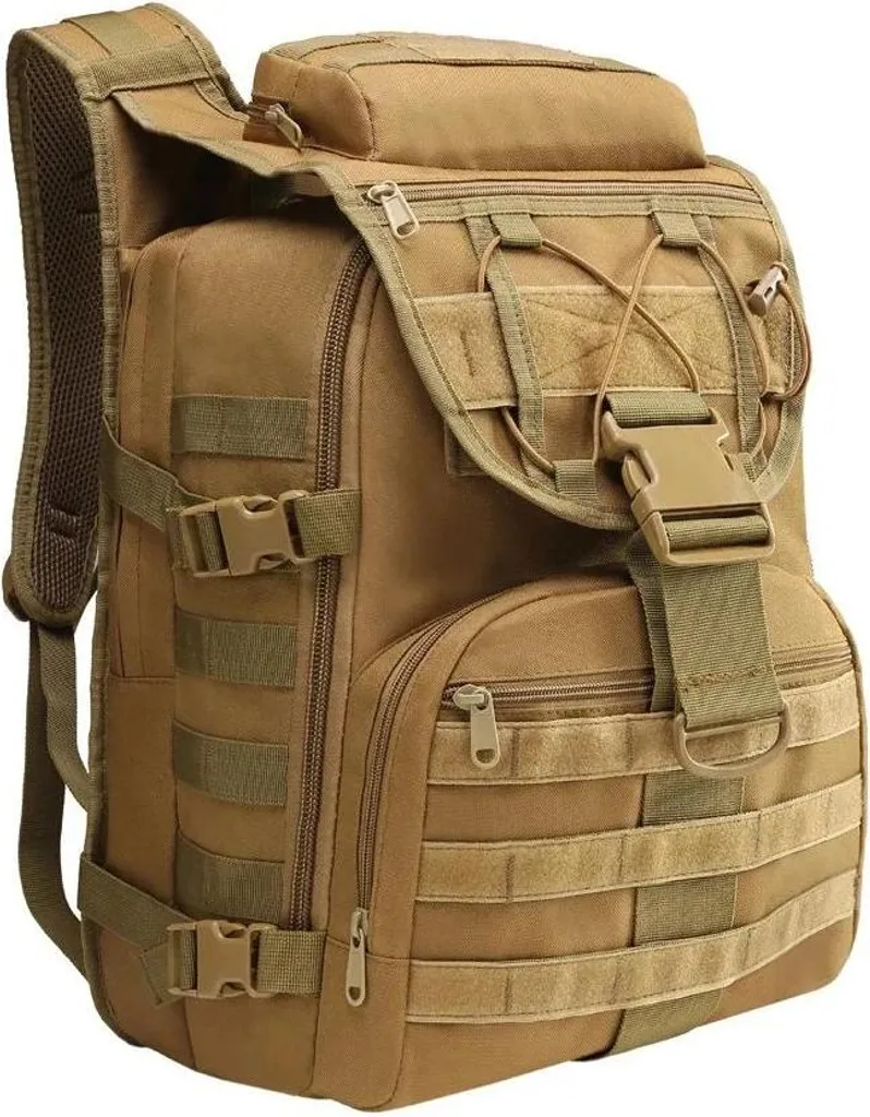 Sac à dos tactique 35L avec système de portage ergonomique et solide