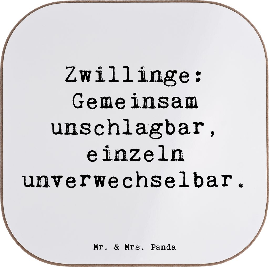 Mr. & Mrs. Panda Personalisierter Untersetzer Unschlagbare Produktbild 