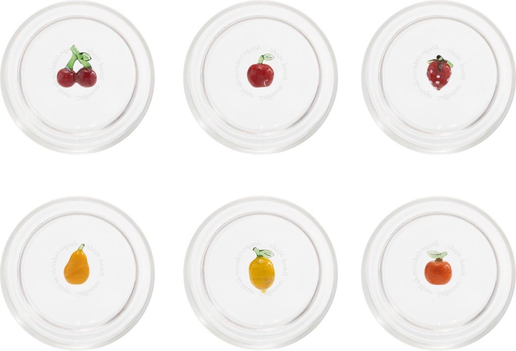 Zafferano Teca Frutta Mix - Set mit 6 Gläsern aus Produktbild 