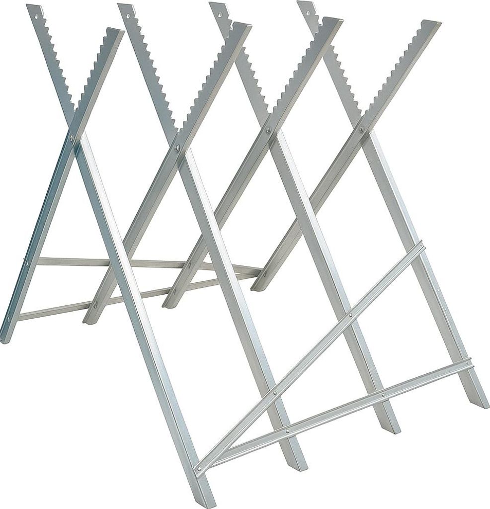 LUXTOM | Kettensägebock, klappbar, 830x830x790mm, Sägebock, Holzschneidebock als Sägehilfe, Holzsägearbeiten, Arbeitsböck
