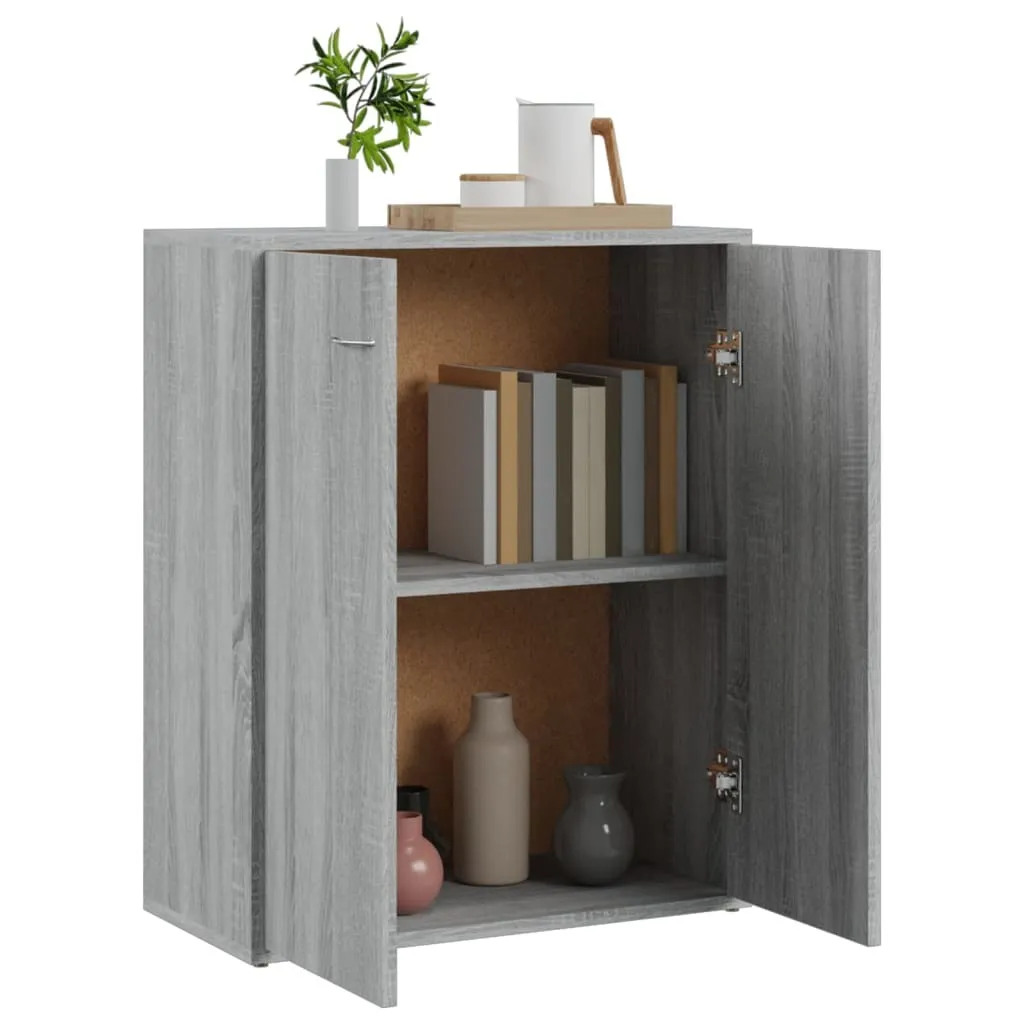 Maison Exclusive Credenza Grigio Sonoma 60x30x75 cm - Mobile Multiuso - 5
