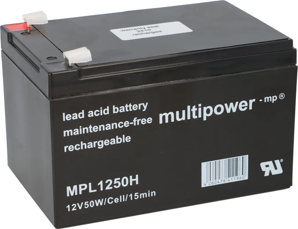 Batterie 12V 14Ah MPL1250H Multipower : remplacez votre batterie usée