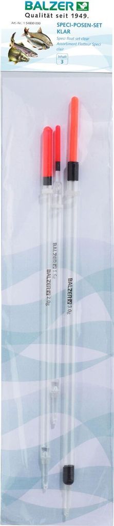 Balzer Posensortiment Clear Line - 3 Posen im Set