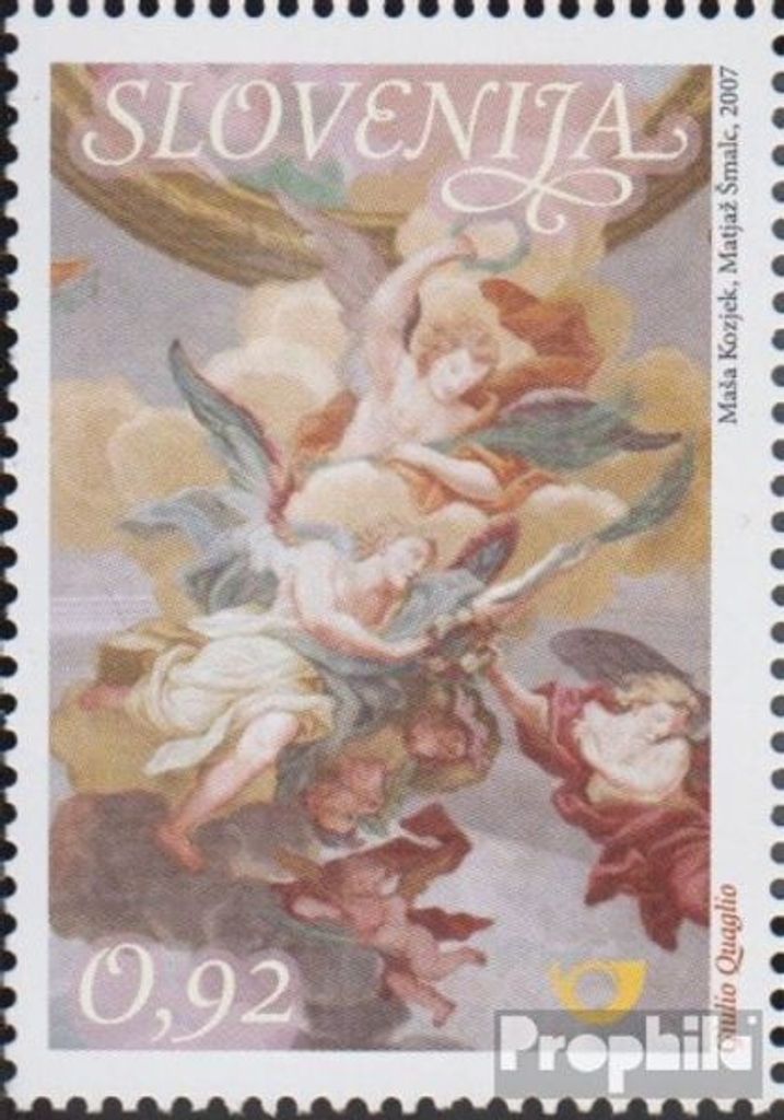 Briefmarken Slowenien 2007 Mi 657 (kompl.Ausg.) postfrisch Produktbild 