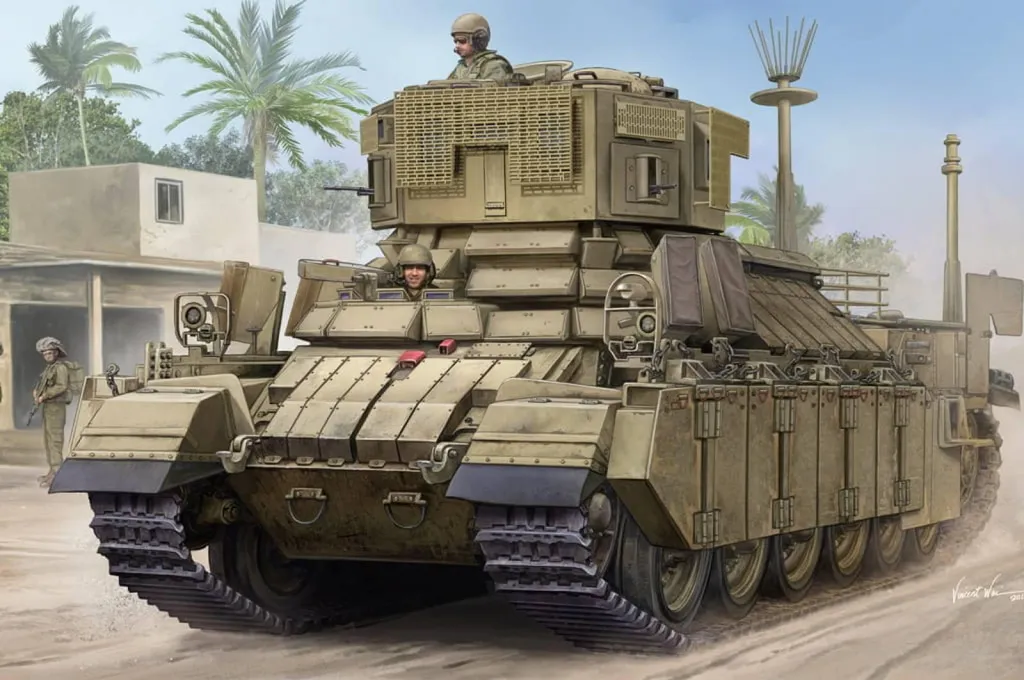 Blindé de Combat Nagmachon Doghouse I Modèle Réduit Militaire IDF