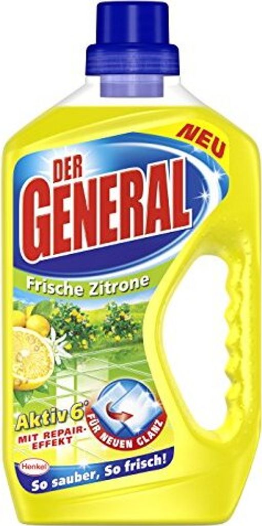 Der General Universeller Reiniger, Zitronenduft, 750 ml Produktbild 