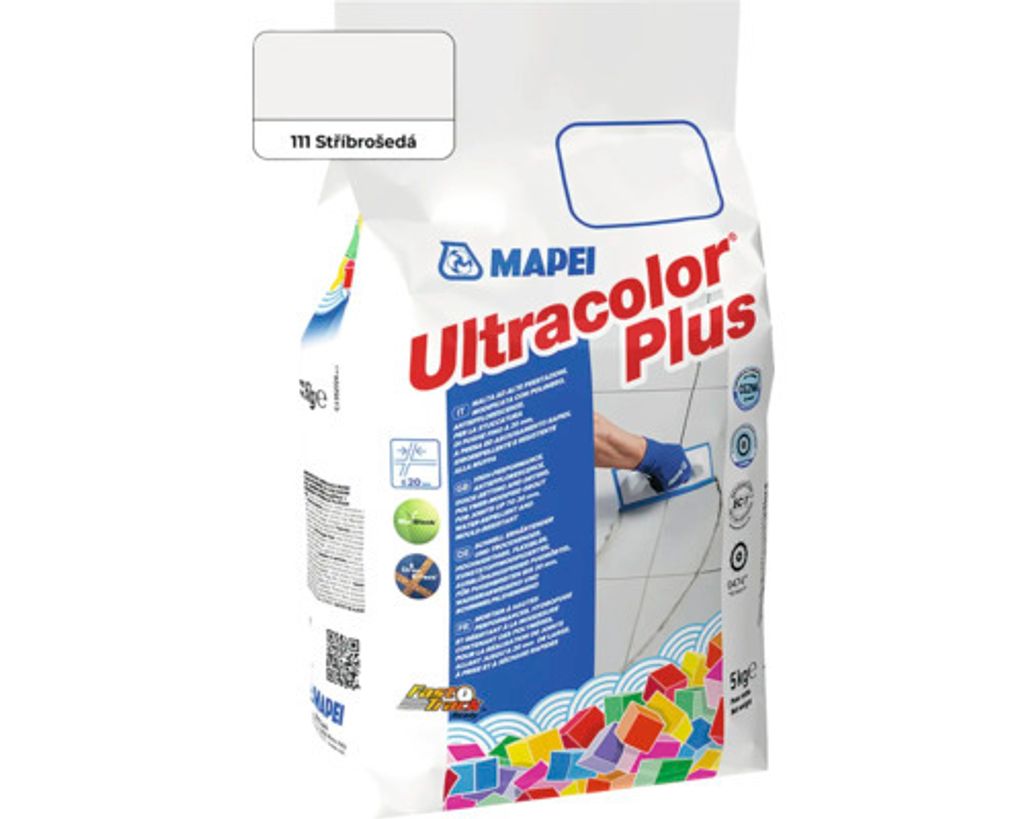 Fuga Mapei Ultracolor Plus 111 srebrnoszara, 5 kg Zdjęcie produktu 