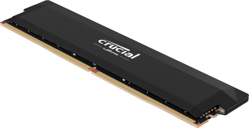 Crucial Pro - DDR5 - Modul - 16 GB - DIMM 288-PIN - 3200 MHz / PC5-51200 - CL38 - 1.35 V - ungepuffert - on-die ECC - Schwarz