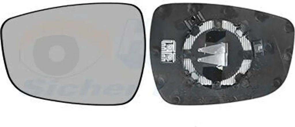 Rétroviseur Gauche VAN WEZEL 8244837 pour HYUNDAI i30 GD Convexe