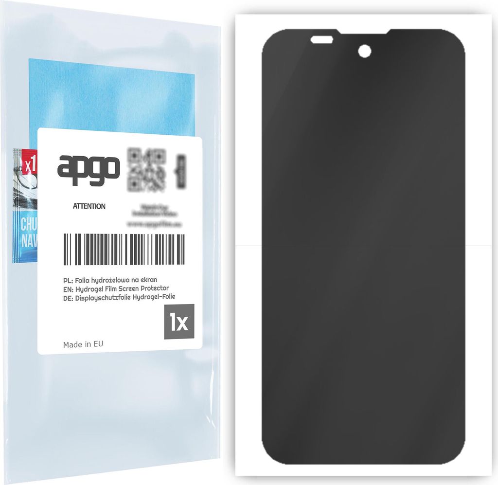 apgo Schutzfolie für Doogee S59 Pro Anti-Spy, Blickschutzfolie, Privacy, Hydrogel Displayschutzfolie, mit Positionierhilfe [Privacy, Matt, Anti-Fi...