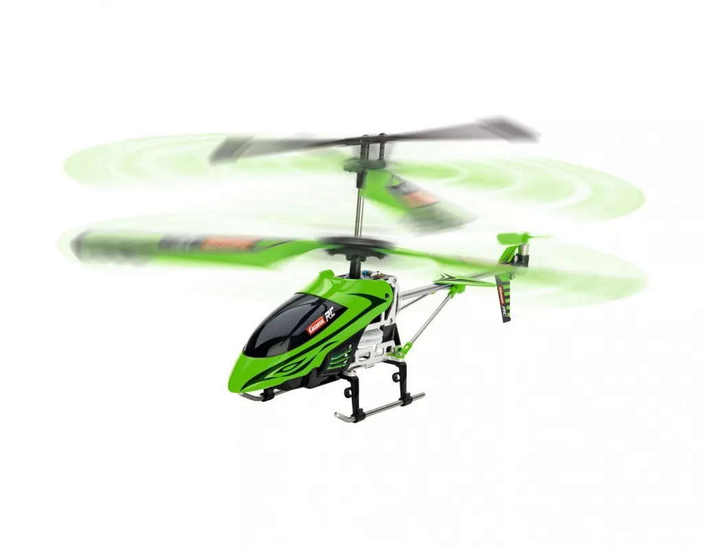 Hélicoptère Carrera Glow Storm 2.0 Idéal pour Piloter en Intérieur