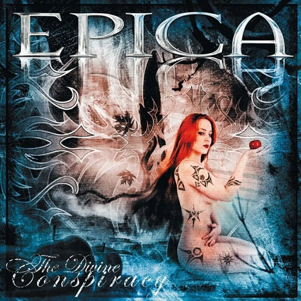 Epica The Divine Conspiracy Vinyle Marbré Magenta Noir Limited Edition