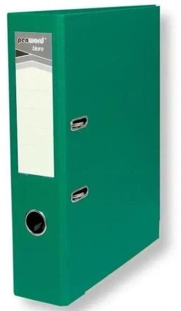 A4-Ordner mit 7,5 cm breitem Einsteckband, grün – Penword