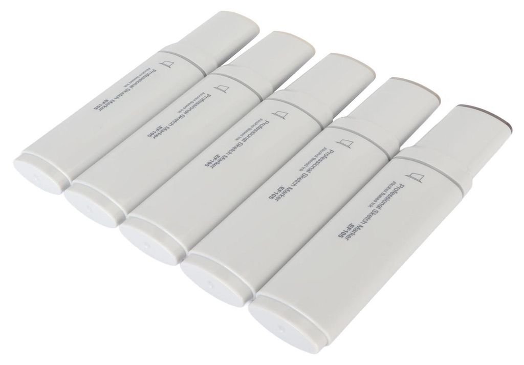 5 Stück Jumbo-Marker, großer, breiter Kopf, gleichmäßige Produktbild 