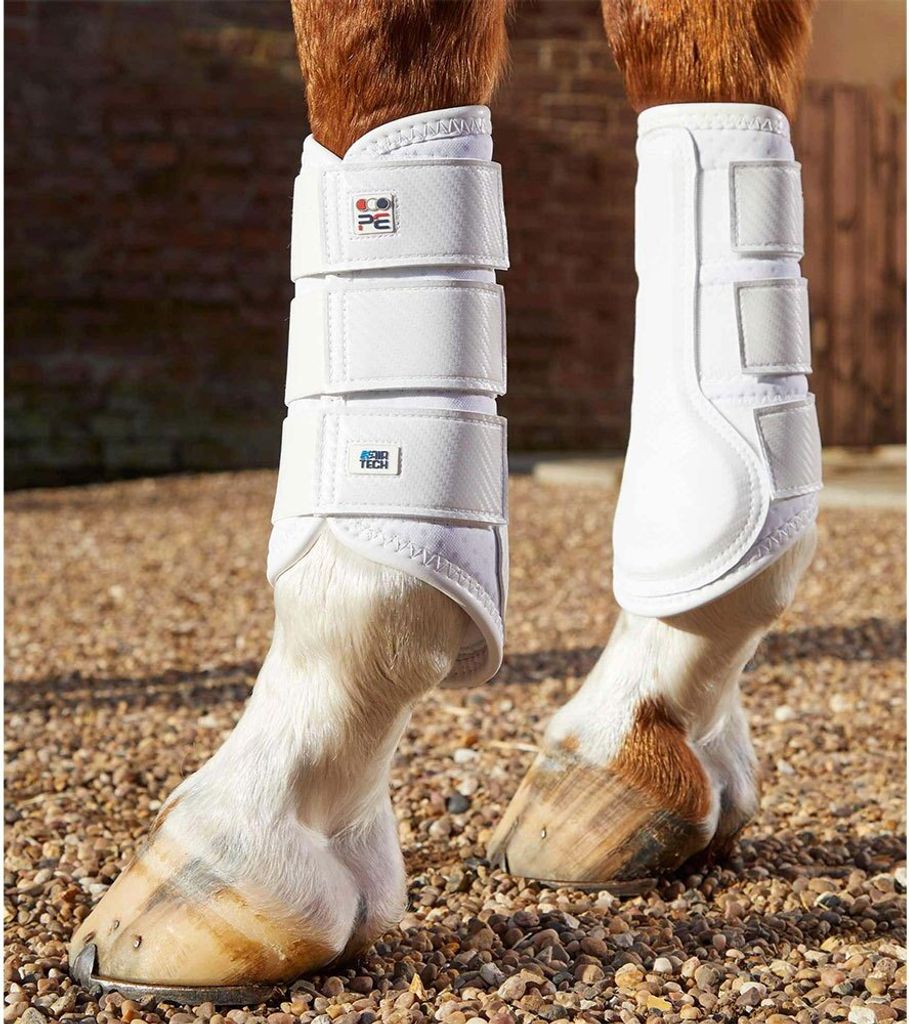 Premier Equine Carbon Air-tech Single Locking Brushing Sehnenstiefel Beige XL Beige XL
