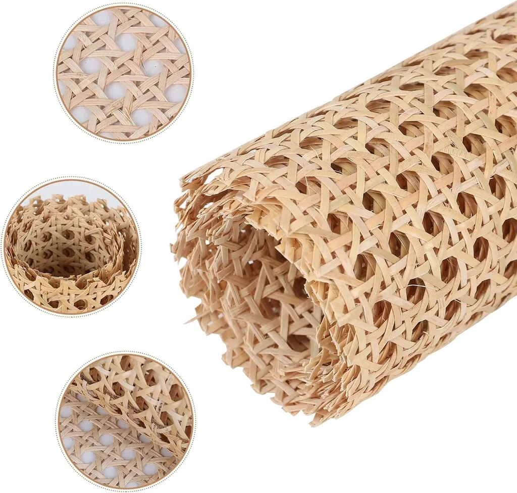 Bordure en rotin 2m x 35cm résistante à l'eau pour projets DIY extérieurs