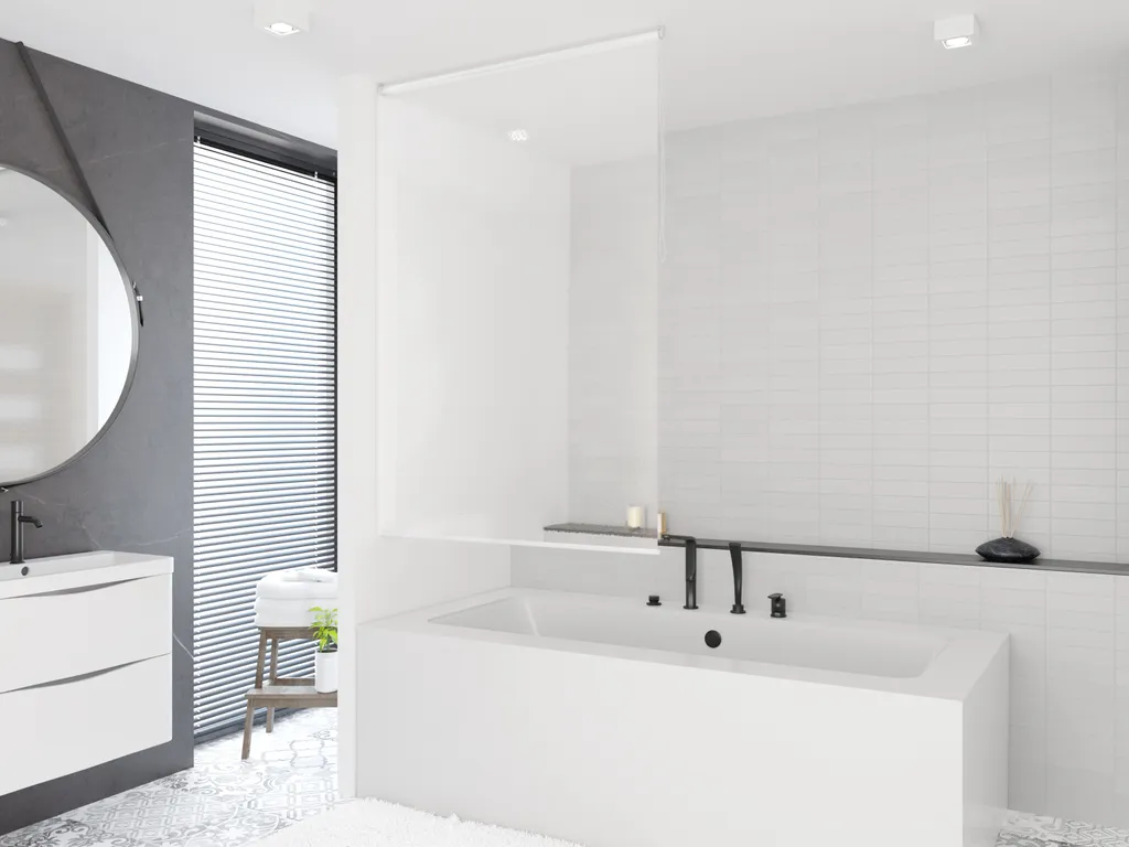 Tenda Doccia Famiglia Su Misura 400cm Trasparente 16 Motivi