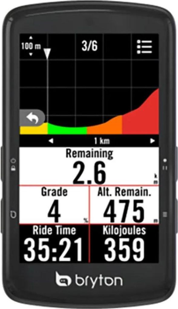 Komputer rowerowy Bryton Rider S810 E przezroczysty Zdjęcie produktu 
