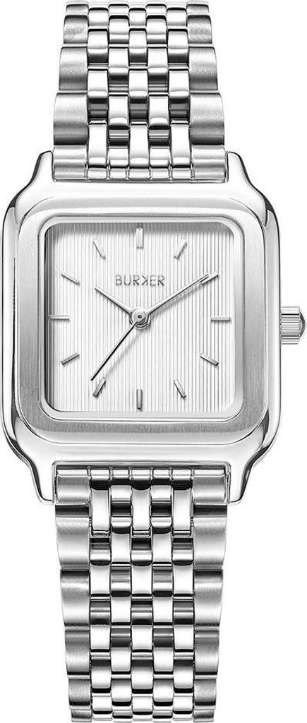 Dámské hodinky BURKER Macy s článkovým náramkem - Silver Obrázek produktu 