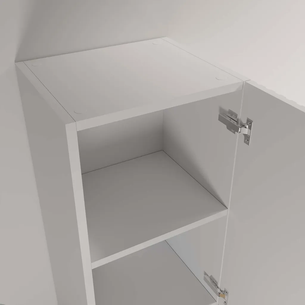 Rangement Mural Colonne Milo 120cm : Solution pour Petits Espaces