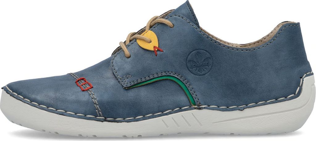 Rieker Damen Schnürschuh Halbschuh 52528, Größe:40 EU, Produktbild 17