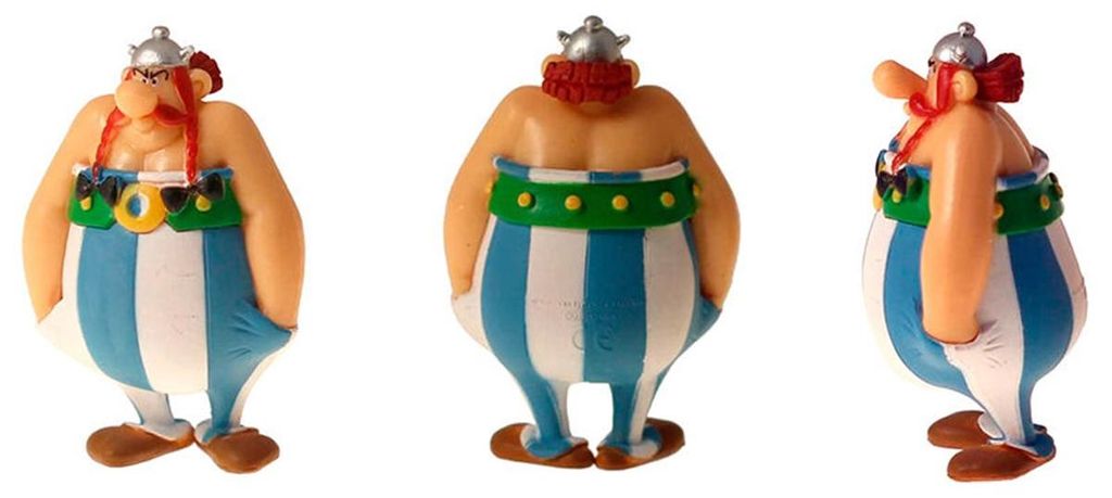 Asterix, postavička Obelixe, 6 cm - Plastoy - (Zboží / Obrázek produktu 